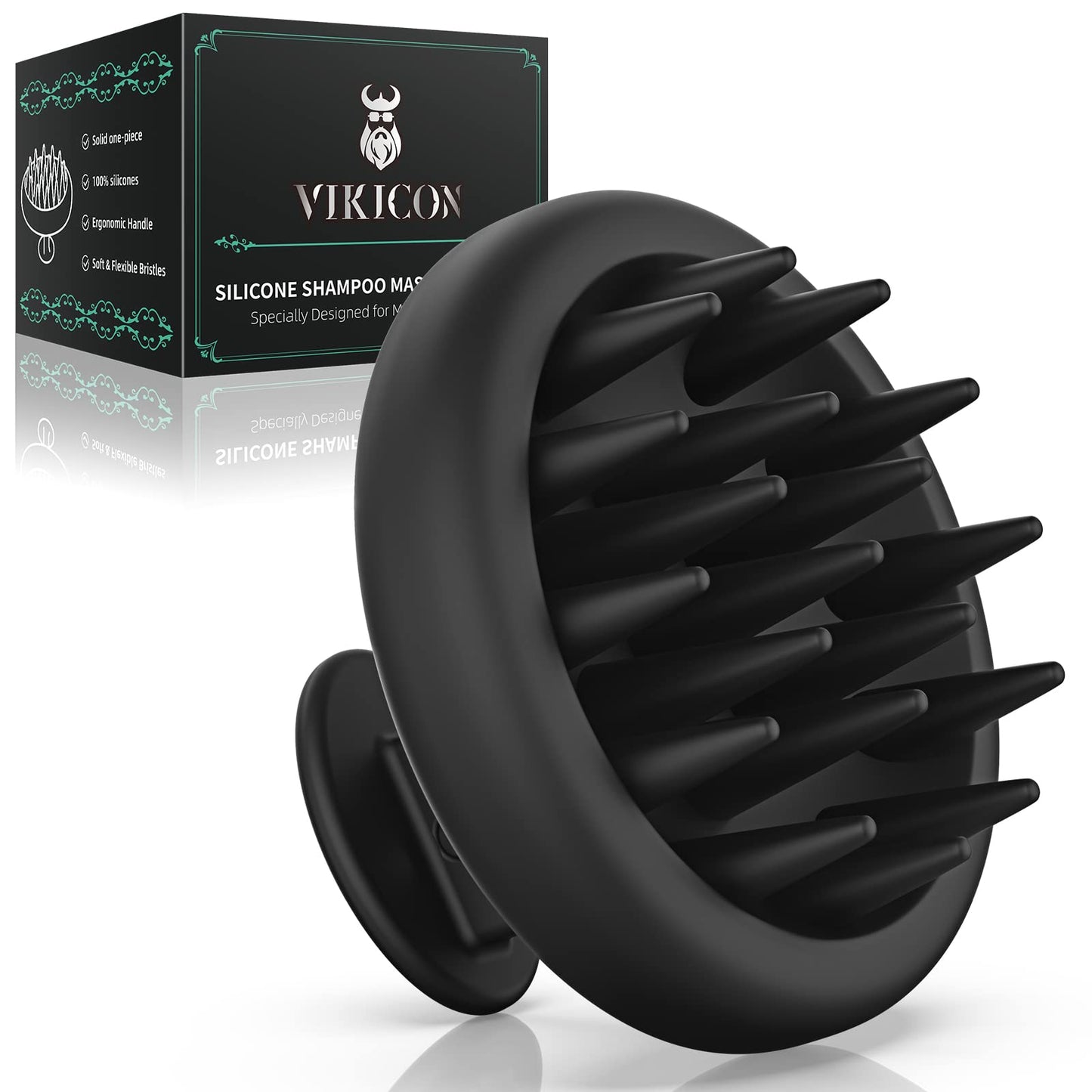 Silicone Scalp & Beard Massager Brush